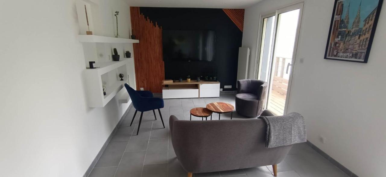 Ty Breizh Jet Villa Ergue-Gaberic Ngoại thất bức ảnh